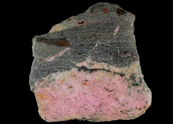 Polished Cobaltoan Calcite Slab - Congo #94955